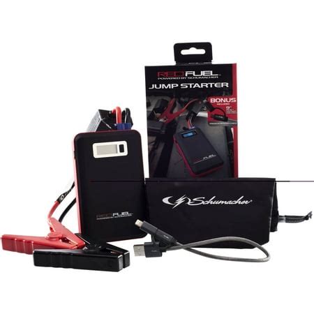 red fuel portable jump starter  battery charger walmartcom