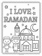 Ramadan Coloring Ramadhan Mewarnai Gambar Anak Kegiatan Eid Buku Ramazan Boyama Warna Anaokulu çocuk Yapımı Yüz Faaliyetleri Kurbağalar Maskeleri Aktiviteleri sketch template