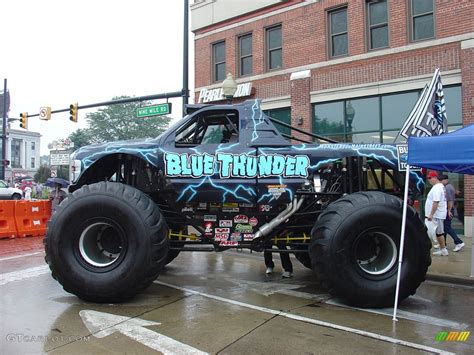 fords blue thunder monster truck gtcarlotcom