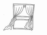 Window Coloring Pages Cartoon Print sketch template