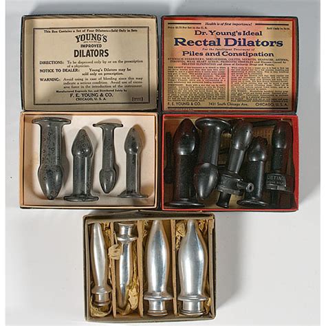 Lot Of Rectal Dilators Cowans Auction House The Midwests Most
