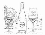 Coloring Book Folded Hills Winery sketch template