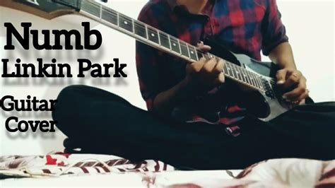 linkin park numb electric guitar cover by vikrant