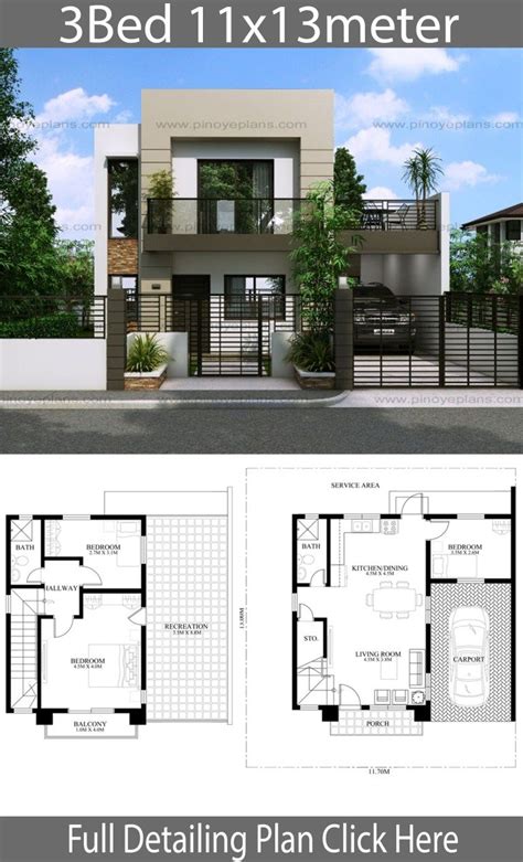 storey house designs floor plans philippines home  decoration