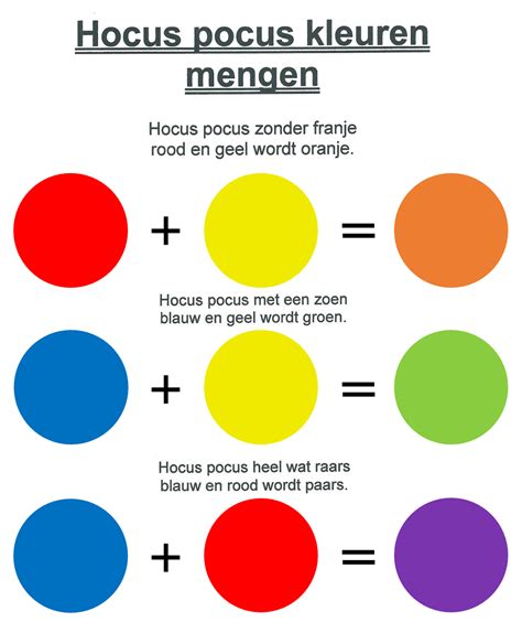 color scheme  hocus pocus kleven mengen  includes  colors