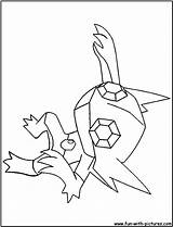Pokemon Sableye Pikachu Rysunki sketch template