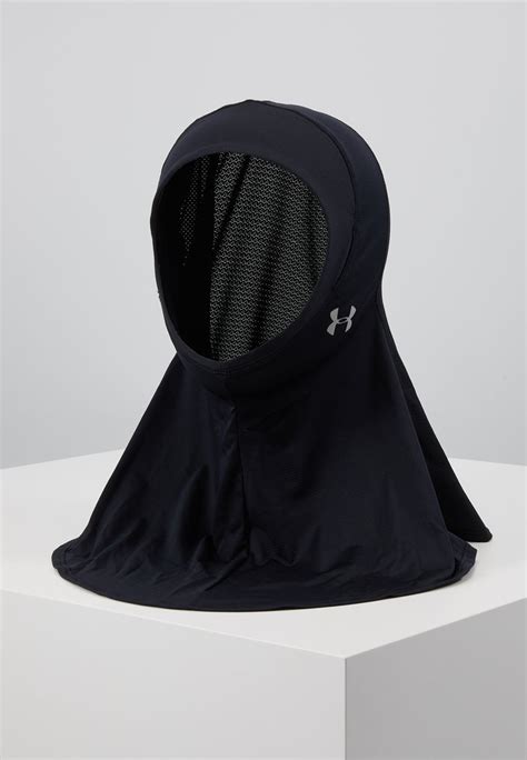 armour sport hijab huvudklaede blacksilversvart zalandose