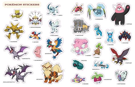 pokemon alola region sticker book book   pokemon company
