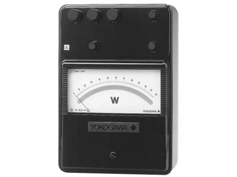 yokogawa  portable single phase  power factor wattmeter