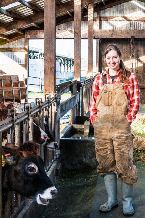 Washington State Female Farmer Gardening Outfit Farm Lifestyle