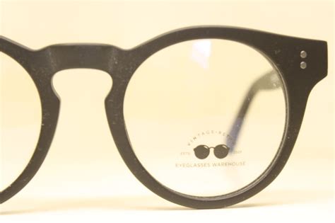 black retro horn rim glasses p3 frames 1960s vintage style eyewear
