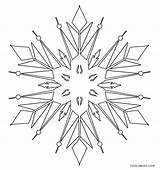 Coloring Cool2bkids Schneeflocke Kostenlos Schneeflocken Snow Ausdrucken Malvorlagen sketch template