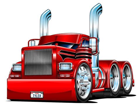 diesel design company hayden cartoon truck