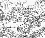 Jurassic Park Jecolorie Benjaminpech Educative Educativeprintable sketch template