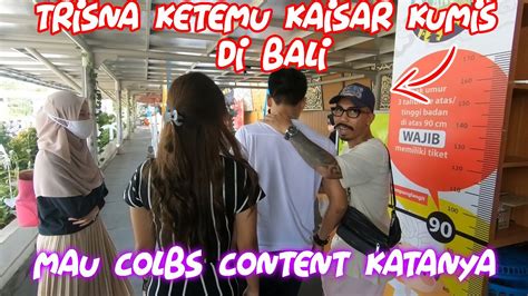 Trisna Ketemu Kasiar Kumis Di Bali Youtube