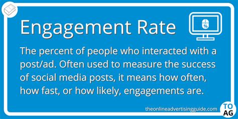 engagement rate definition   advertising guide