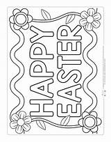 Easter Coloring Pages Kids Printable Happy Colouring Itsybitsyfun Printables Letters Sheets Bunny Tracing School sketch template
