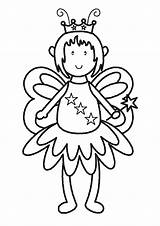 Fairy Colouring Print Coloring Pages Traceable Books Designs Gif Priddy sketch template