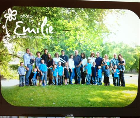 large family shades  blue family photo colors large family photo