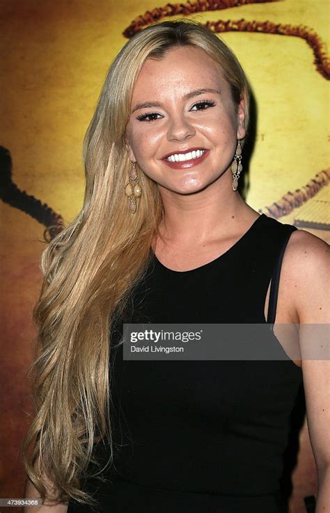 actress bree olson attends the premiere of ifc midnight s the human