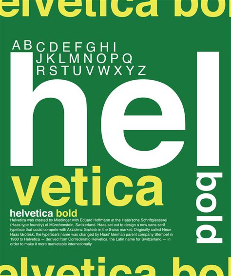 helvetica font study  ksoz  deviantart