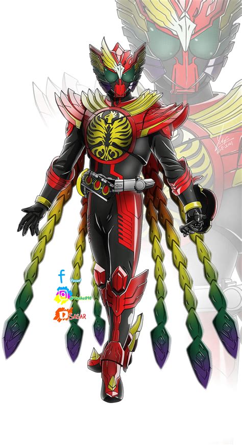 kamen rider ooo tajadol combo eternity  yusaika  deviantart