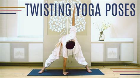 twisting yoga poses srmd yoga youtube