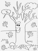 Automne Outono Arbre Maternelle Feuilles Folhas Autunno Alberi Alegre Arbol Arbres Dibuixos Tardor Otoño Dibuix Arvores Trees Vari Sem Autunnali sketch template