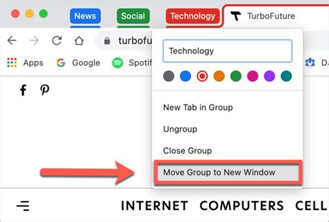 tab groups  google chrome turbofuture