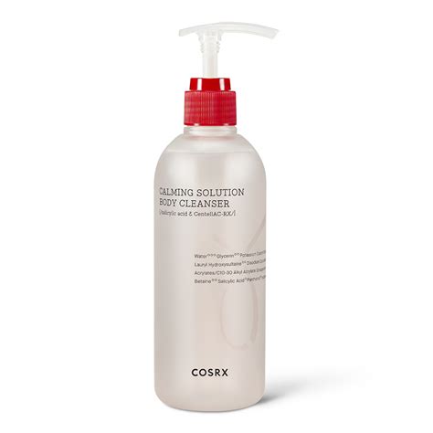 cosrx ac collection calming solution body cleanser ml