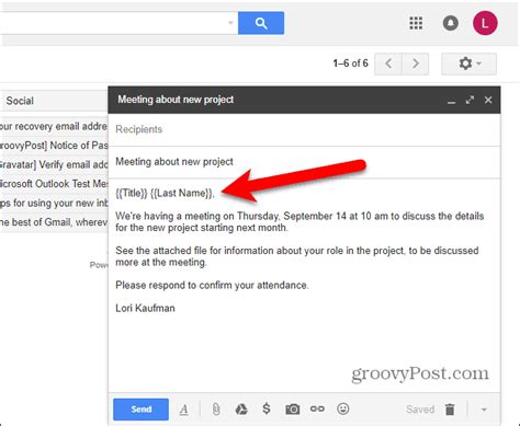 create personalized mass emails  mail merge  gmail