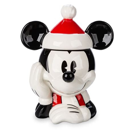 mickey mouse holiday cookie jar shopdisney