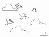 Coloring Flying Birds Pages Bird Color Kids Print Printable Sheet Cute Visit sketch template
