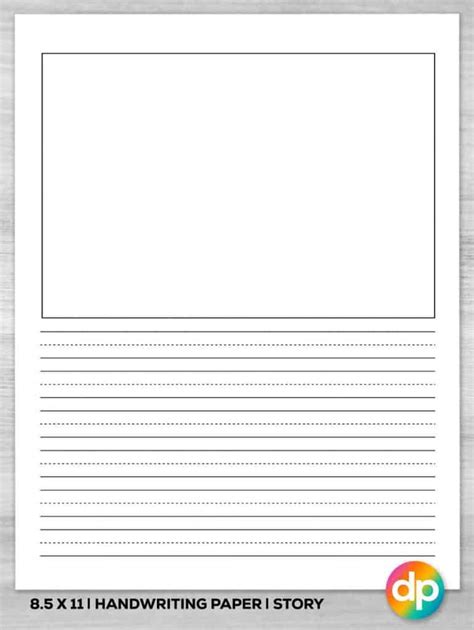 printable lined paper  grade