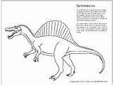 Spinosaurus Coloring Designlooter sketch template