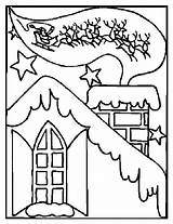Winter Coloring Pages Christmas Coloringpages1001 Santa sketch template