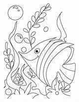 Fish Pages Coloring Gold Rush Flower Cute Gush Preschool Printable Kids Sheets Draw Color Getcolorings Comments Tropical Library Clipart sketch template
