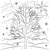 winter coloring pages  coloring pages