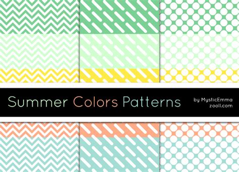 zoollcom goodies summer colors patterns