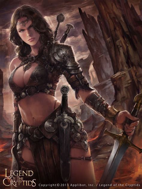 Legend Of The Cryptids Fantasy Girl Female Characters