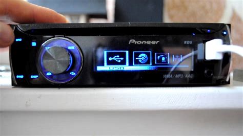 pioneer deh pub cd receiver  full motion oel display youtube