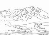 Montanhas Pemandangan Mewarnai Gunung Landscape Sd Tk Appalachian Getdrawings Marimewarnai Paisagens Paud Designlooter Insertion sketch template