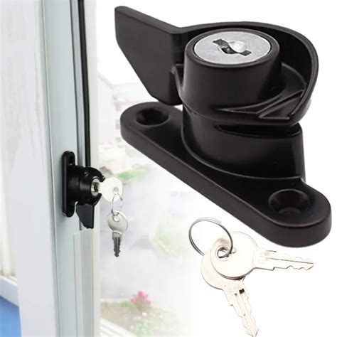 sliding window door crescent lock  key special safety design zinc alloy lock   locks