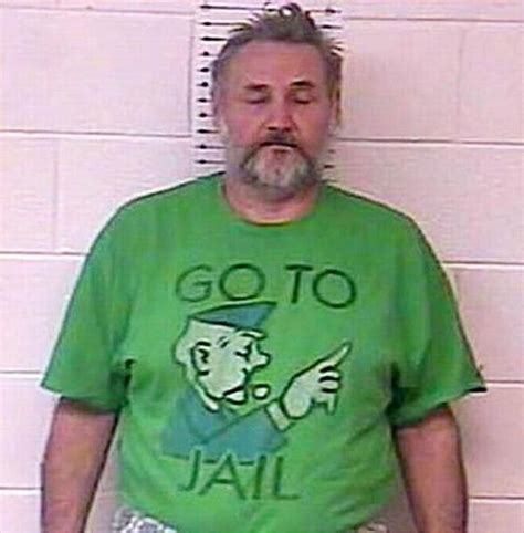 30 people that were arrested in the most appropriate shirt