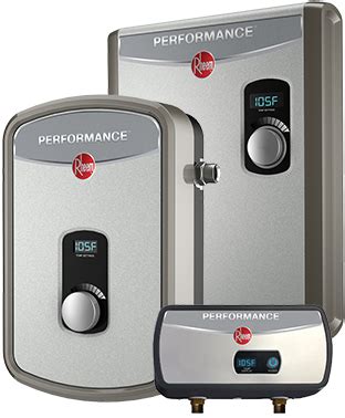rheem tankless classic electric tankless water heaters
