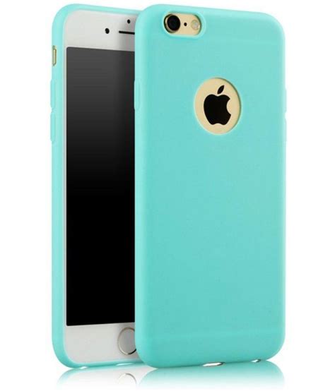 apple iphone  cover  egotude green plain  covers    prices snapdeal india