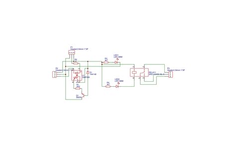 schematic  relay module highlow level trigger resources easyeda