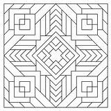 Pattern Mandalas Desenhos Colorir Abstratos Geometrico Kleurplaten Geometria Geometrische Padrão Relaxing Complexa Mosaicos Geométrico Binged Voorbeeldsjabloon sketch template