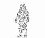 Skyrim Armor Orc Coloring Scrolls Elder Pages Fujiwara Yumiko Dragon Games Printable Collections Part Print Drawings Designlooter Colouring Template 75kb sketch template
