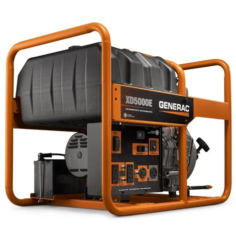 generacs  xde diesel powered portable generator means reliable power     hours